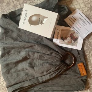 SOLD! Wild Bird Single Solid Linen Sling